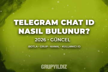 Telegram Chat ID Bulma (2026): Botla Kullanıcı, Grup ve Kanal ID Öğrenme